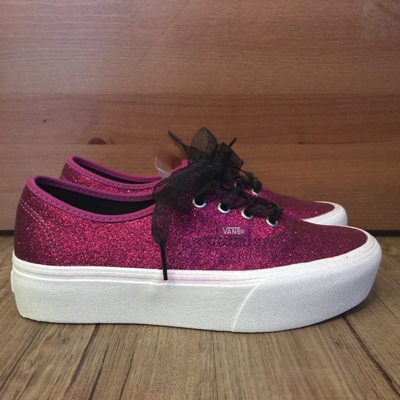 authentic glitter vans